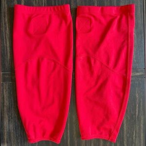 Hockey Monkey, Red Hockey Socks - Never worn!